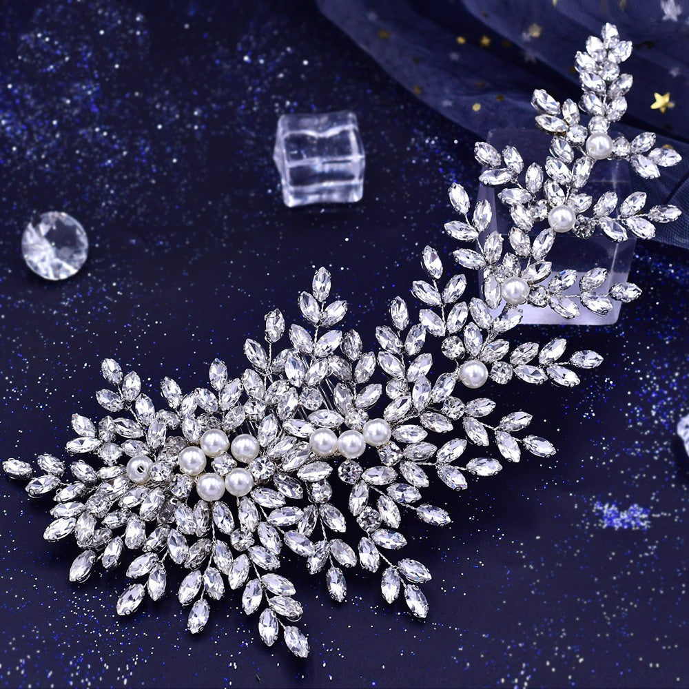 Rhinestone Bridal Hair Clips for Wedding Updo