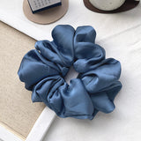 Oversized Hair Band Smooth Satin French Style