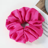 Oversized Hair Band Smooth Satin French Style