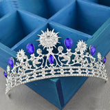 Bridal Rhinestone Wedding Hair Crown