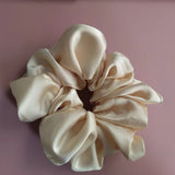 Oversized Hair Band Smooth Satin French Style