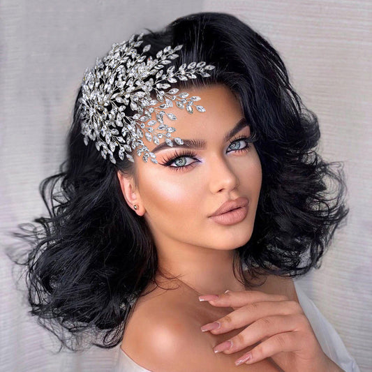 Rhinestone Bridal Hair Clips for Wedding Updo