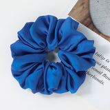 Oversized Hair Band Smooth Satin French Style