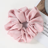 Oversized Hair Band Smooth Satin French Style