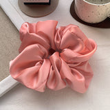 Oversized Hair Band Smooth Satin French Style
