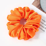 Oversized Hair Band Smooth Satin French Style
