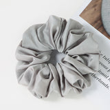 Oversized Hair Band Smooth Satin French Style