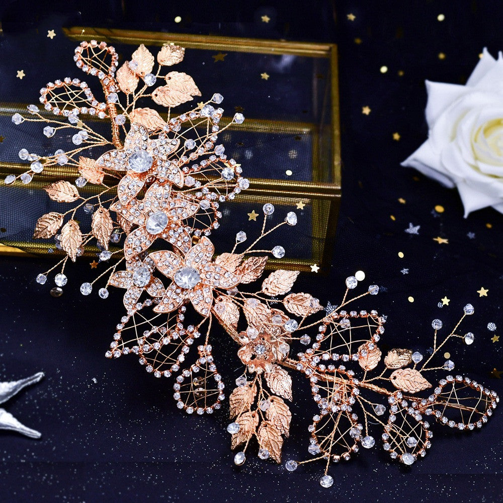 Rhinestone Bridal Hair Clips for Wedding Updo