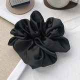 Oversized Hair Band Smooth Satin French Style