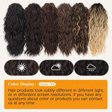 Women's Wig Curly Wavy Hair Extension Horse Tail Hair Extension 18inch